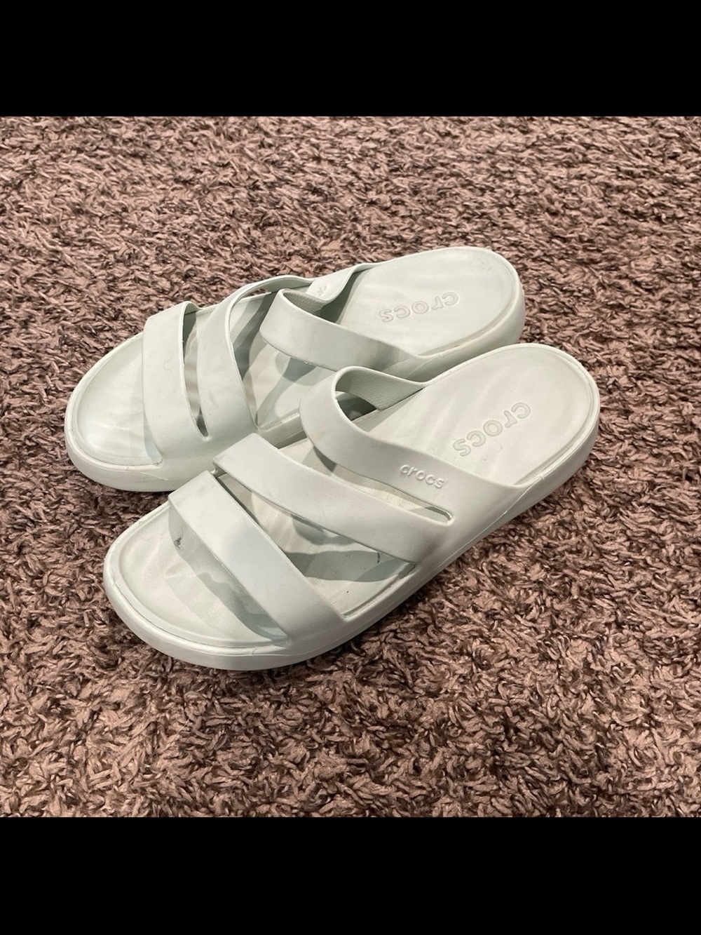 crocs getaway, anytime stray, sandal women’s size 9